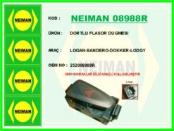 Dortlu Flasor Dugmesı Logan-sandero-dokker-lodgy - 252908988R