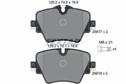 Fren Balatası On Bmw G42 G20 G21 G28 G22 G23 G26 F52 F45 F48 F39 . Mını F54 F56 F60 - 34116890553