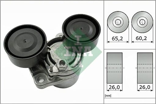 Kayıs Gergı Rulmanı Bmw E90 E91 E92 E93 F07 F10 F11 F06 F12 F13 F01 F02 E84 E70 F15 E71 F16 Kutuklu - 11287823199