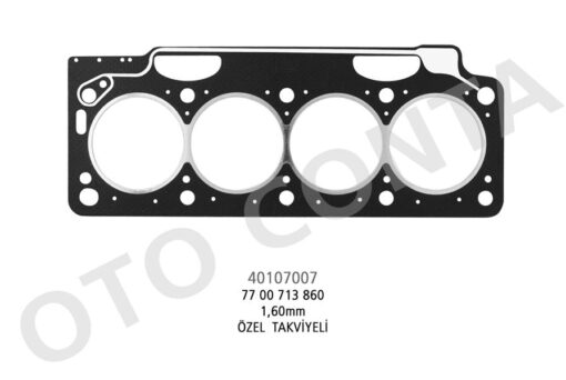 Silindir Kapak Contası Flash-r21 1.7 - 7700713860-7700851083