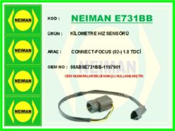 Kilometre Hız Sensörü Connect-focus 02- 1.8 Tdci - 98AB9E731BB-1197901
