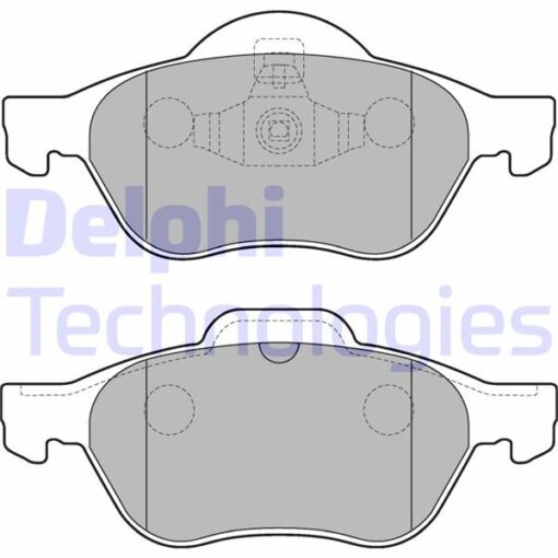 Ön Balata Megane Iı 02> Scenıc Iı 02> Clıo Iıı 05> 1.5dci 1.6 16v 2.0 16v - 410601237R-7701209100-WVA24535