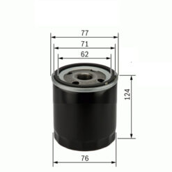 Yağ Filtresi Focus-fıesta Iıı-v-escort-mondeo-conncet 1.6 16v-1.8 16v-2.0-16v X - 1119421-1071746-1663050