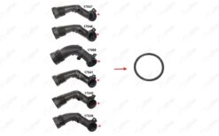 Turbo Borusu Contası Ok İle Gösterilen Conta Cıtroen Berlıngo K9 1.5bluehdi 130 4x4 Yhz Dv5rc 18 > - 1434.G3-1434.F7-9684362180