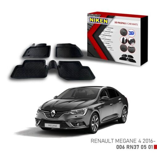 3d Paspas Renault Megane 4 2016-