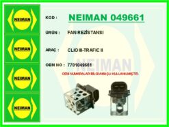 Fan Rezistansı Clıo Iıı-trafıc Iı - 7701049661