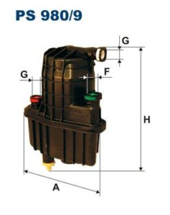Yakıt Filtresi Clıo Iıı-modus 1.5 Dcı 07> 65/80 Hp Sensörlü - 7701479151-7701062072