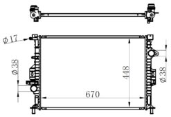 Motor Su Radyatoru Focus Iıı 11> Kuga 1.6 Eco 2.0tdcı 11> Mondeo Iv 1.6tı 1.8tdcı - 2.0tdcı 07>volvo S60 Iı D2-t3-t4 15>18 S80 Iı 10>15 V40 10>15 V60 I 10>15 V70 Iıı 10>15 - 7G918005BD-6G918005DD-36000797