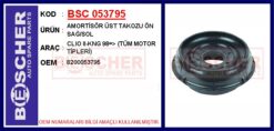Amortisör Üst Takozu Ön Sağ/sol Clıo Iı-kng 98 > Tüm Motor Tipleri - 8200053795