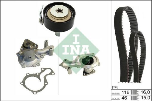 Triger Kiti Devirdaimli Fıesta Vı-focus Iıı-transit/tourneo Connect-courıer-bmax-cmax 1.0 12 > Dıs Sayısı 116 Genıs 16mm - CM5G6K245AB-CM5G8501FA-E3BG6K288AA