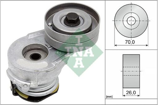 Alternatör Gergi Rulmanı Kütüklü Astra G-h-combo-corsa C-merıva 1.7cdtı-1.7dtı 16v 00> - 97184929-1204641-1204853-97222553