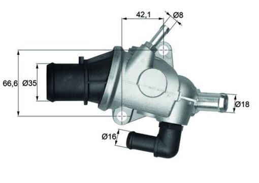 Termostat Komple Alfa Romeo 156 932 88c - 60813208-60814382