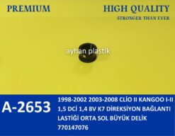Direksiyon Bağlantı Lastiği Orta Sol Büyük Delik Clio Iı Kangoo I-ıı 1.5 Dci 1.4 8v K7 98-08 - 770147076