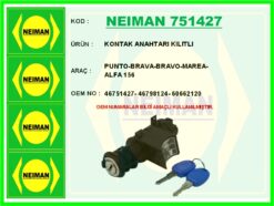 Kontak Anahtarı Kılıtlı Punto-brava-bravo-marea-alfa 156 - 46751427-46798124-60662120