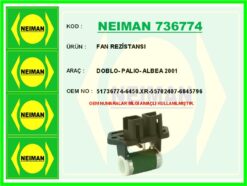 Fan Rezistansı Doblo- Palıo- Albea 2001- - 51736774-46533716-7739435