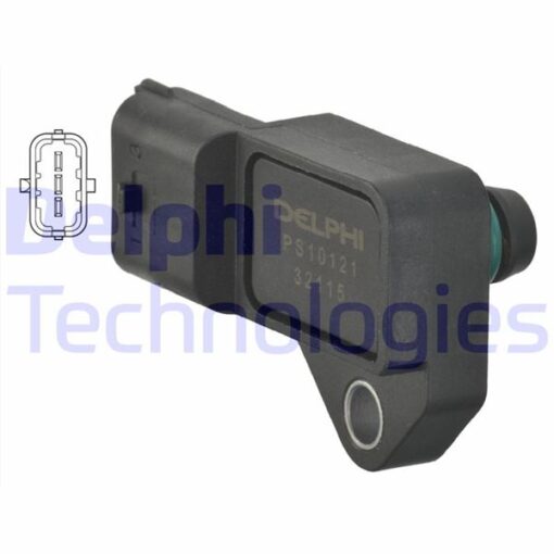 Emme Manifold Basınç Map Sensörü Corsa D-agıla 1.0-1.2-1.4 06> Vectra C 2.8 V6 05> - 24420587-93194419-12575467-6235728