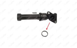 Su Pompa Borusu Contası Ok İle Gösterilen Conta Cıtroen Jumper-relay 2.2 Hdi 120 4hu P22dte 06 > - 1341.H8