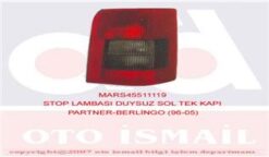 Stop Lambası Duysuz Sol Tek Kapı Partner-berlıngo 96-05 - 6350.J1