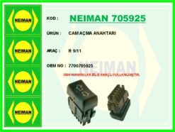 Cam Açma Anahtarı R 9/11 - 7700705925