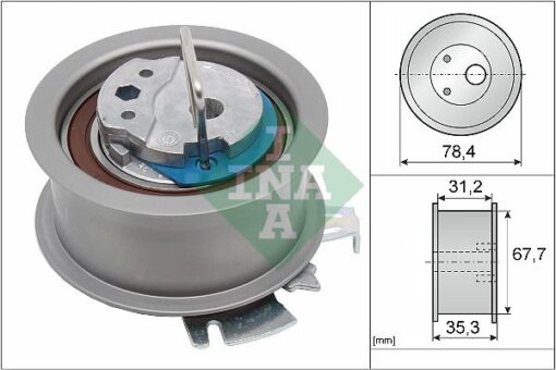 Eksantrik Gergi Rulmanı Polo-caddy-t5-golf5-passat-a3-leon 1.4-1.9 Tdı Amf-avf-axb-bjb-bkc-bls-bnm - 038109243M-045109243F-1221490