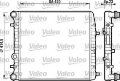 Radyatör Vw Polo - 6Q0121253J-6Q0121253K-6QE121253
