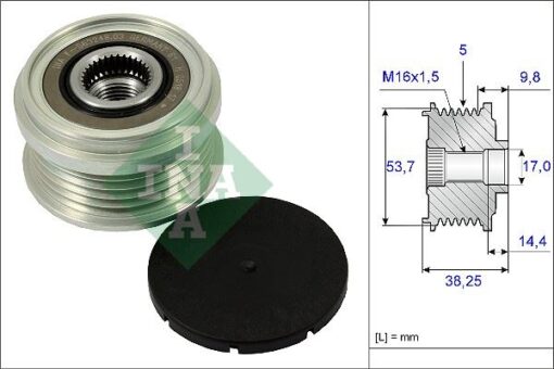 Alternatör Kasnağı Astra J-corsa D-ınsıgnıa A-merıva B-zafıra C-cruze 1.2-1.4 Xer-nel-net-a14xel 1204293-55580127-55579927-95520019 - 13597227-13588290-1204287-1204301