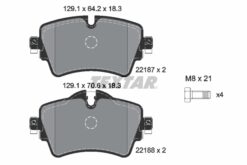 Fren Balatası On Bmw F45 F46 F48 F39 . Mını F54 F55 F56 F57 F60 - 34106885503