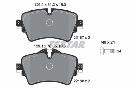 Fren Balatası On Bmw F45 F46 F48 F39 . Mını F54 F55 F56 F57 F60 - 34106885503