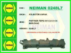 Motor Üst Kapağı Külbütör Giriş-emme Partner Iı-berlıngo-p206-p207 P301-p306-p307-p308-c2-c3-c4- Xsara Tu5jp4 - 0248.L7-0248.J7