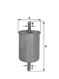 Yakıt Filtresi Vectra A-astra F-p106-p205-p306-p309-polo-caddy-cordoba-audı A6-ıbıza-ınca-lexcan X - 1567.28-6N0201511-4435144-818513