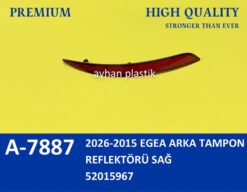2026-2015 Egea Arka Tampon Reflektörü Sağ - 52015967