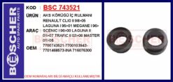 Aks Körüğü İç Rulmanı Renault Clıo Iı 98>05 Laguna I 95>01 Megane I 96> Sc Nıc I 96>00 Laguna Iı 01> - 7700743521-7700103943-7701468573-IN