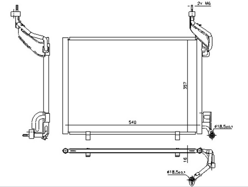 Klıma Radyatoru Kondenser Ford B Max 08> Fıesta 12>17 Courıer 14> 1.5-1.6 Tdcı - AV1119710GB-AV1119710GA-1856009 1 Klıma Radyatoru Kondenser Ford B Max 08> Fıesta 12>17 Courıer 14> 1.5-1.6 Tdcı - AV1119710GB-AV1119710GA-1856009