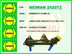 Termostat Komple Lınea-doblo-bravo 1.6-2.0 Mtj 10 > - 55242072-71752884