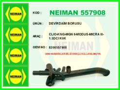 Devirdaim Borusu Clıo-kng-mgn Iı-modus-mıcra Iıı-1.5dcı K9k - 8200557908