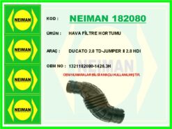 Hava Filtre Hortumu Ducato 2.8 Td-jumper Iı 2.8 Hdı - 1321182080-1426.3H