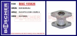 Egr Borusu Ducato 2.3 06 > Euro 4 - 504155826