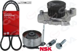 Triger Kayış Seti Eksantrik Seti Devirdaimli Honda Cıvıc 1.4l D14z6 1.6l D16v1 D16w7 Vtec Ep Es Eu 01-05 - 19200PLMA01-14520PLC305-14400PLM014