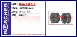 Krank Dişlisi Doblo 1.9 D - 46436278