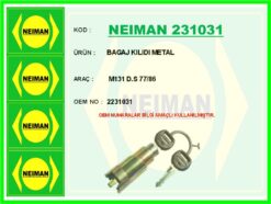 Bagaj Kılıdı Metal M131 D.s 77/86 - 02231031