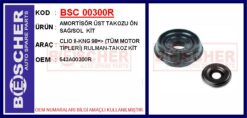 Amortisör Üst Takozu Ön Sağ/sol Kit Clıo Iı-kng 98 > Tüm Motor Tipleri Rulman-takoz Kit - 543A00300R
