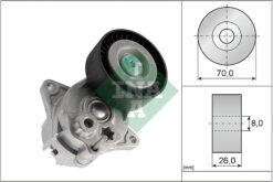 Kayıs Gergı Rulmanı Mercedes W202 W203 W204 W210 W211 W220 W463 W638 W639 B901>b906 Kutuklu - A6462000570