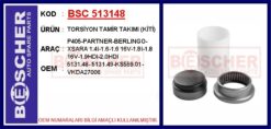 Torsiyon Tamir Takımı Kiti P405-partner-berlıngo-xsara 1.4i-1.6-1.6 16v-1.8i-1.8 16v-1.9hdı-2.0hdı - 5131.48-5131.49-KS559.01-VKDA27006