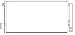 Klima Kondanser Radyatörü Fıat Egea 16> 500l 12> 0.9t 1.3d Mtj 1.4 1.6d Mtj 1.6 Al-pl-brz 622x316x16 - 51887955-52102801