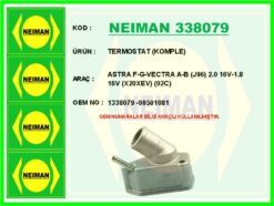 Termostat Komple Astra F-g-vectra A-b J96 2.0 16v-1.8 16v X20xev 92c - 1338079-90501081