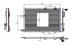 Klima Kondenseri Astra G-zafıra 1.2 16v-1.4 16v-1.6 16v-1.8 16v-2.0 16v 554x380x16 - 1850055-93170621-1850074-24431901