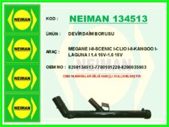 Devirdaim Borusu Megane I-ıı-scenıc I-clıo I-ıı-kangoo I-laguna I 1.4 16v-1.6 16v - 8200134513-7700101229-8200035903