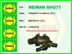Termostat 89 C Renault Master Iıı 10> 2.3dci Nıssan Navara Ys23 15> 2.3l - 110604371R-110609356R-1106100Q2B