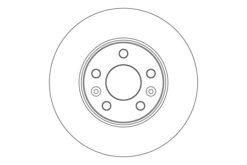 Ön Fren Diski Renault Megane Iv 15> Talısman 15> Dış Çap:296mm K:26mm Y:44mm 5 Delik - 402062000R