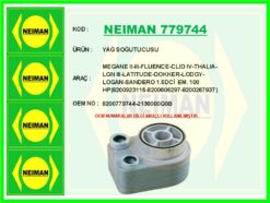 Yağ Soğutucusu Megane Iı-ııı-fluence-clıo Iv-thalıa-lgn Iıı-latıtude-dokker-lodgy-logan-sandero 1.5d - 8200779744-2130000Q0B